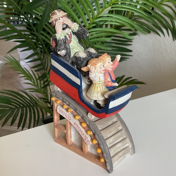 Flambro Emmett Kelly Day At The Fair Wild Mouse Collection Limited Issue 5624 - Picture 1 of 10